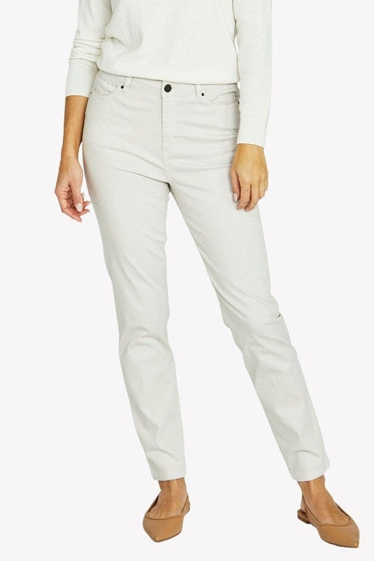 Jump Womens Luxury Trim Jean - Stone