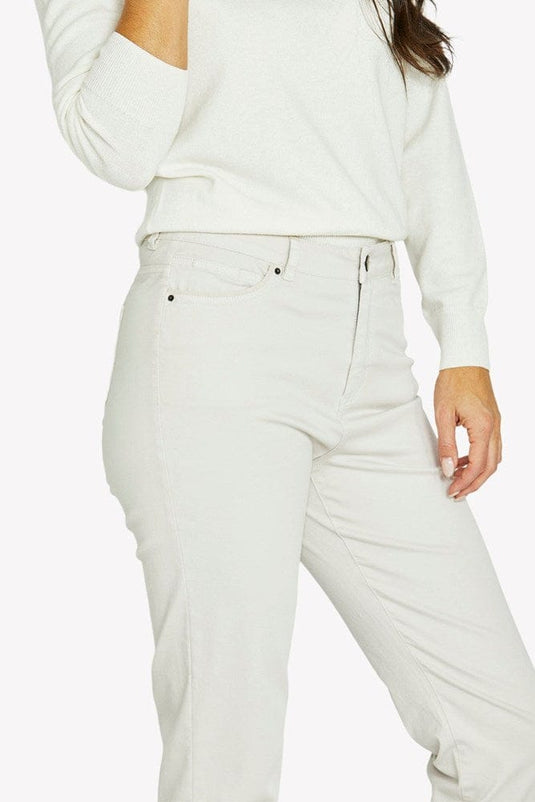 Jump Womens Luxury Trim Jean - Stone