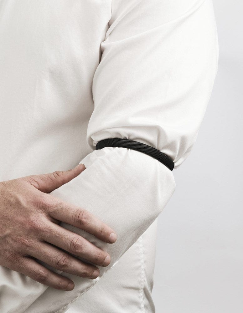 Load image into Gallery viewer, Cudworth Mens Black Armbands Boxed
