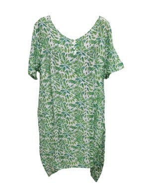 Jillian Womens Spritz Print Dress