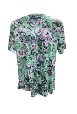 Load image into Gallery viewer, Jillian Womens Roma Print T-Shirt
