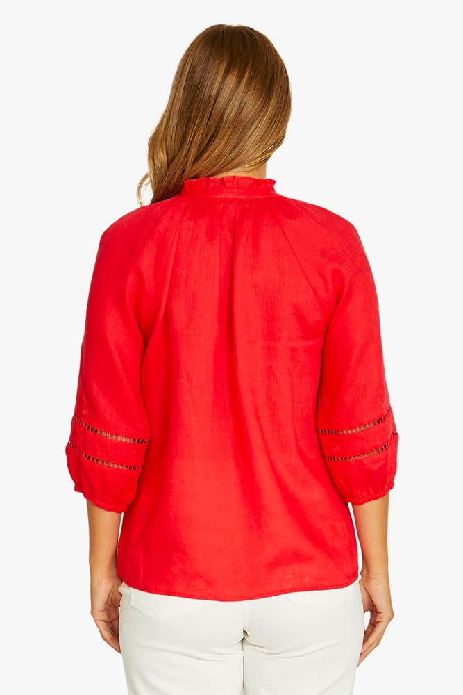 Load image into Gallery viewer, Jump Womens Trim Detail Top
