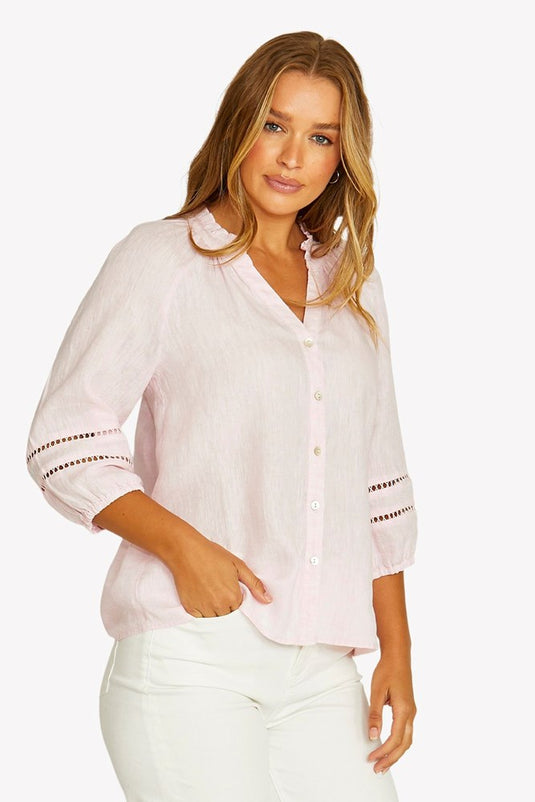 Jump Womens Trim Detail Top