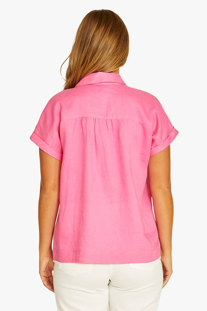 Load image into Gallery viewer, Jump Womens Open Neck Short Sleeve Shirt

