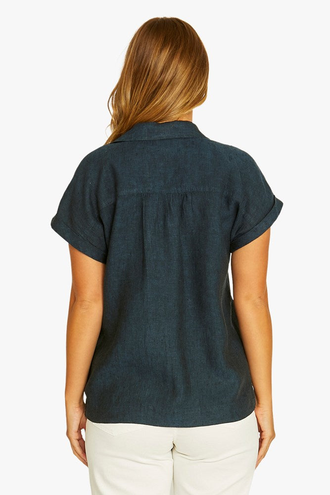 Load image into Gallery viewer, Jump Womens Open Neck Short Sleeve Shirt
