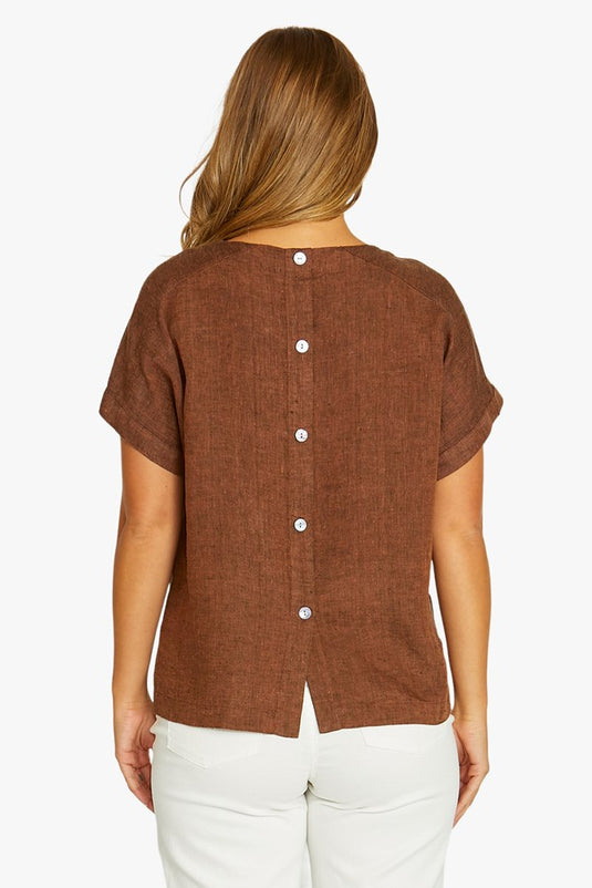 Jump Womens Boxy Short Sleeve Top