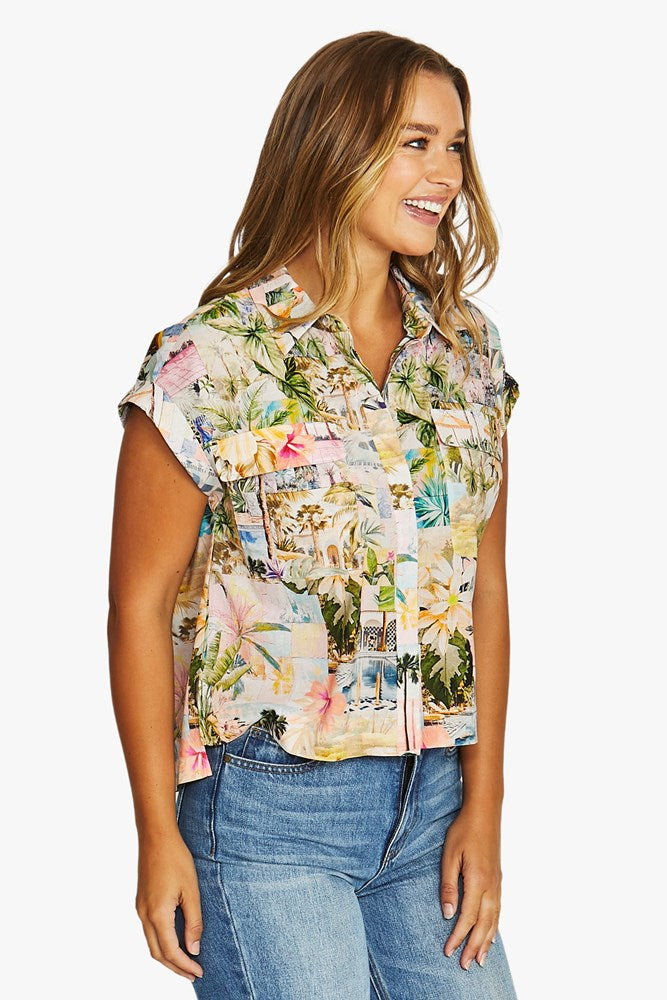 Load image into Gallery viewer, Jump Womens Poolside Glamour 2 Pocket Shirt
