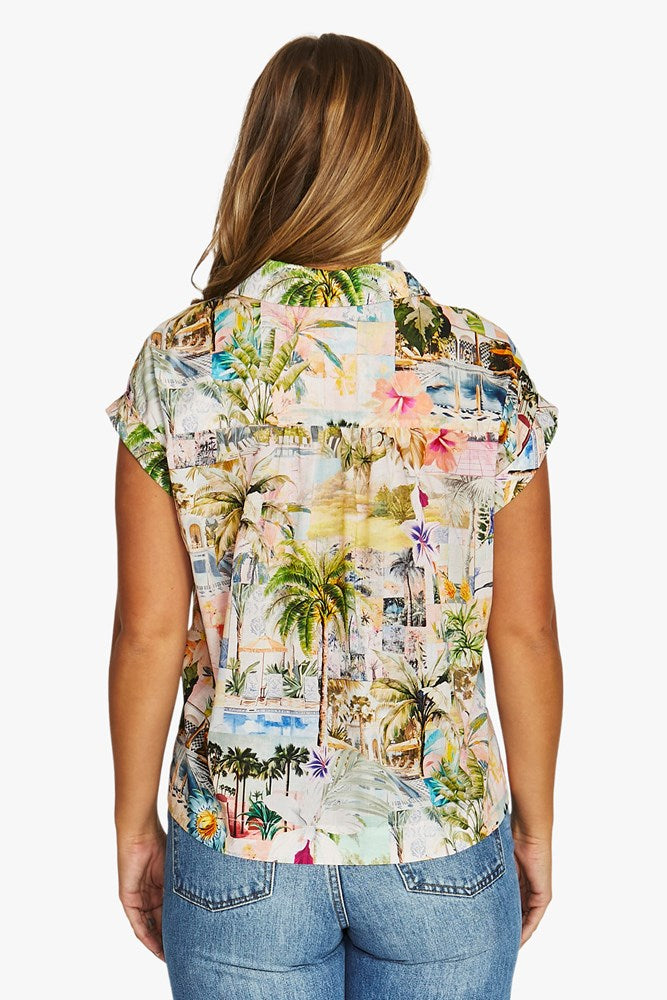 Load image into Gallery viewer, Jump Womens Vibrant Jungle Top
