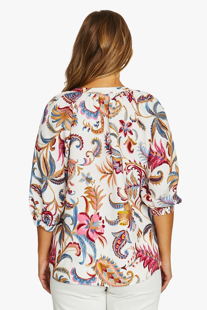 Load image into Gallery viewer, Jump Womens Utopia Paisley Top
