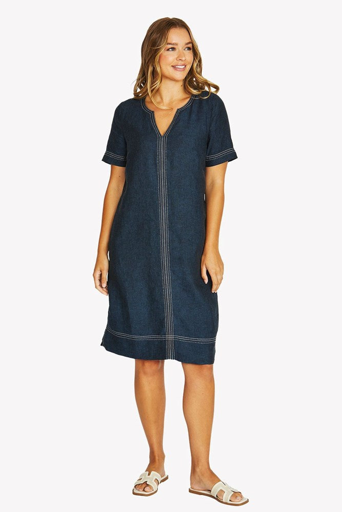 Load image into Gallery viewer, Jump Womens Tack Stitch Dress
