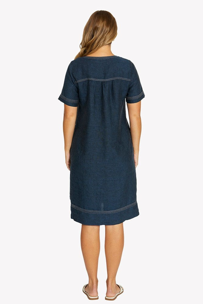 Load image into Gallery viewer, Jump Womens Tack Stitch Dress
