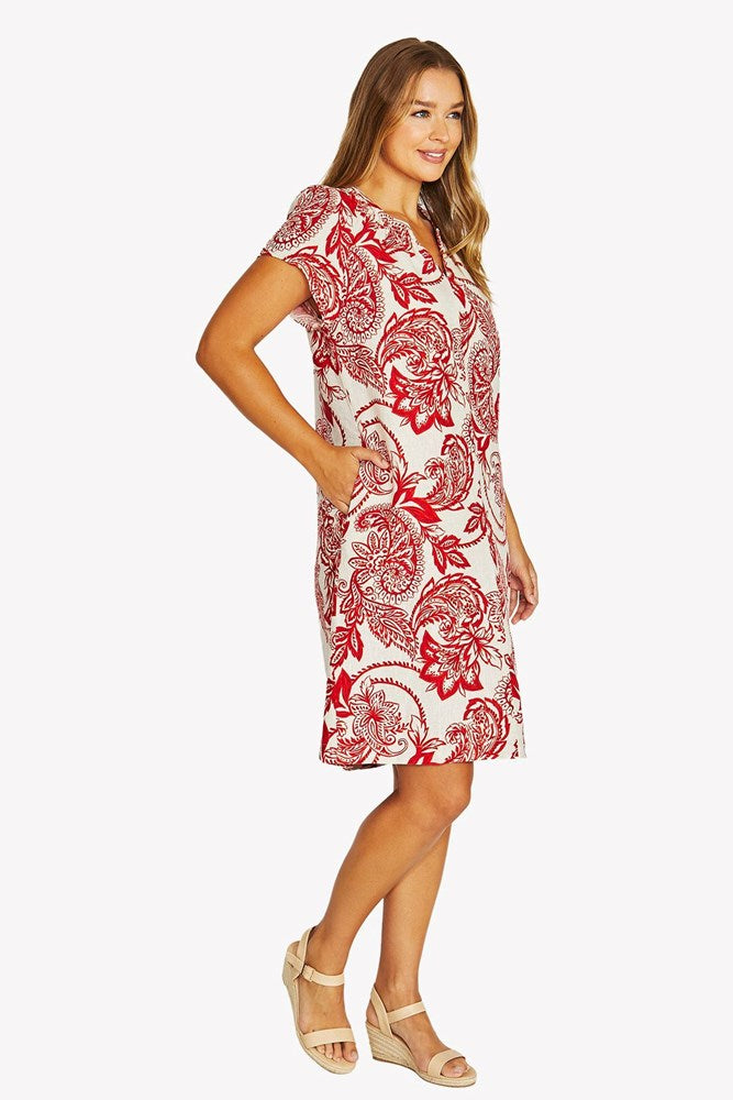 Load image into Gallery viewer, Jump Womens Bohemia Shirred Dress
