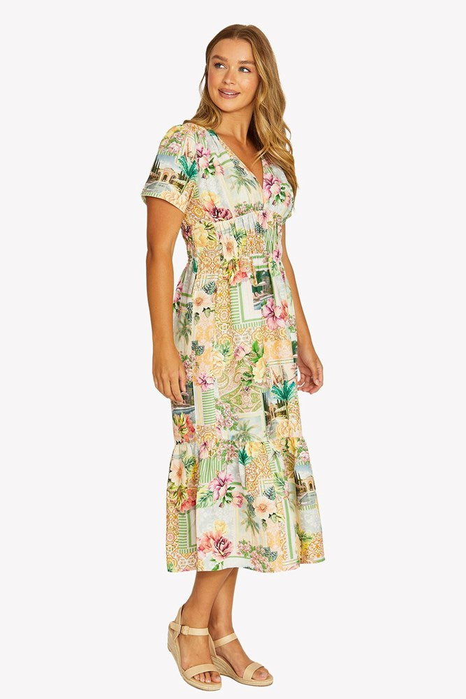 Load image into Gallery viewer, Jump Womens Resort Roses Dress
