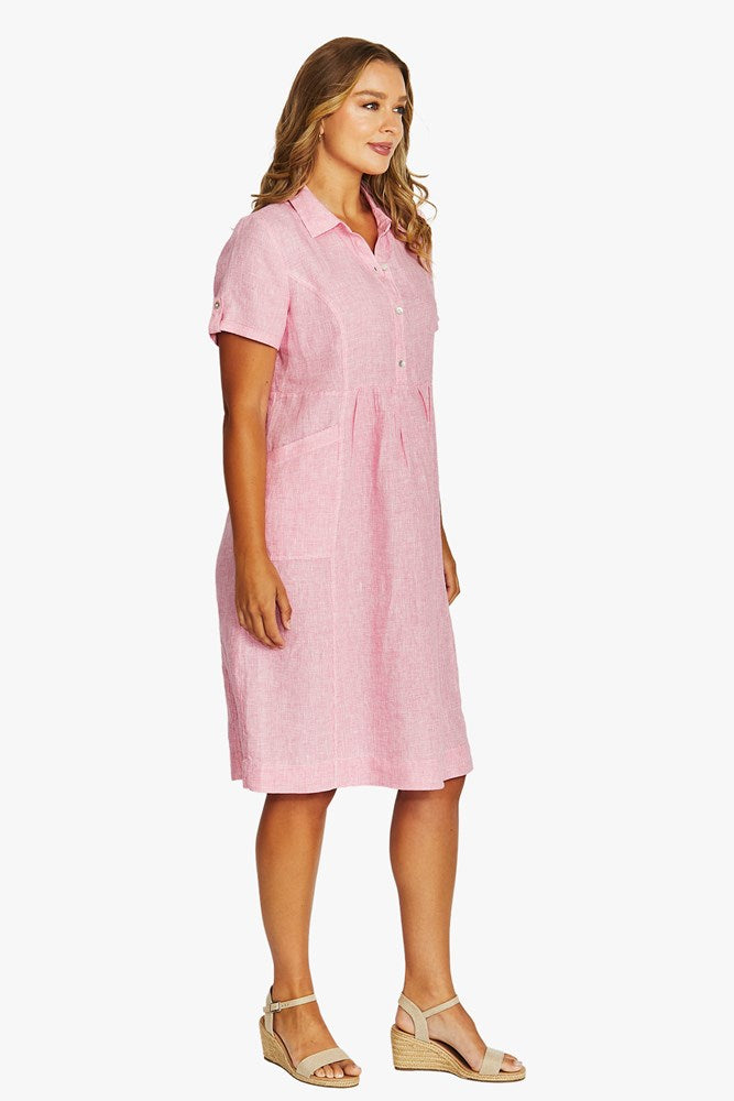 Load image into Gallery viewer, Jump Womens Mini Check Collared Dress
