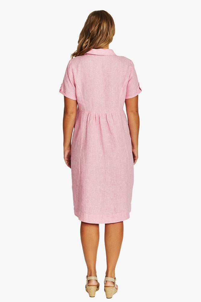 Load image into Gallery viewer, Jump Womens Mini Check Collared Dress
