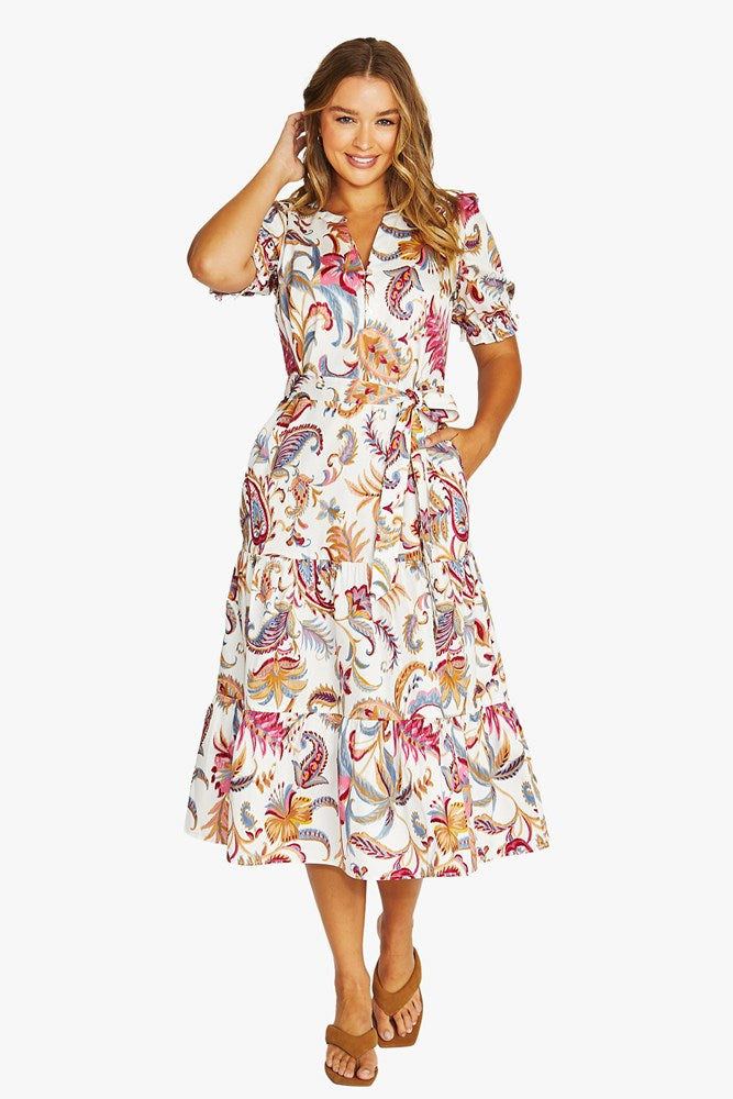Load image into Gallery viewer, Jump Womens Utopia Paisley Dress
