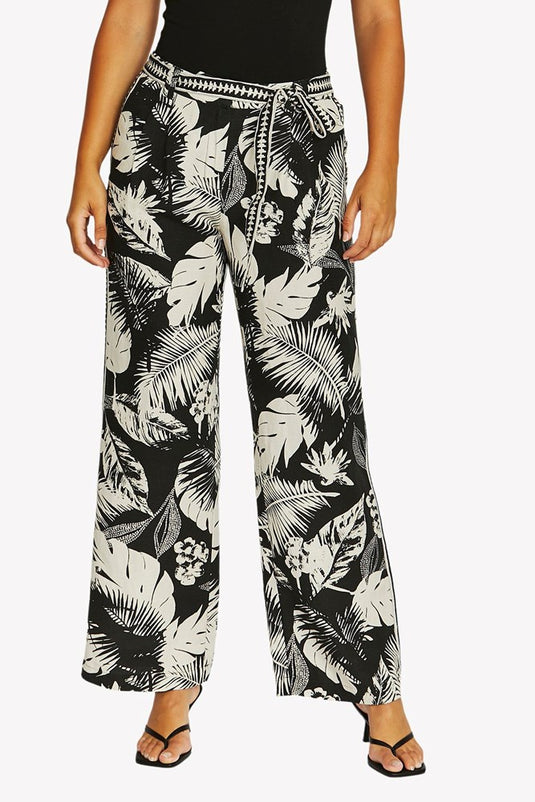 Jump Womens Palm Island Printed Pants