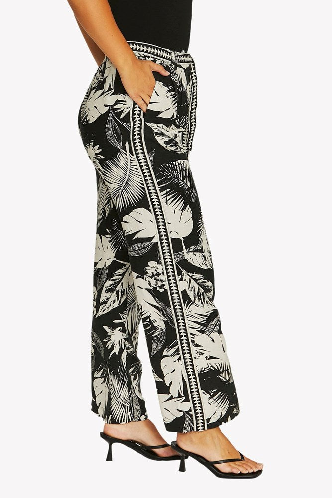 Load image into Gallery viewer, Jump Womens Palm Island Printed Pants
