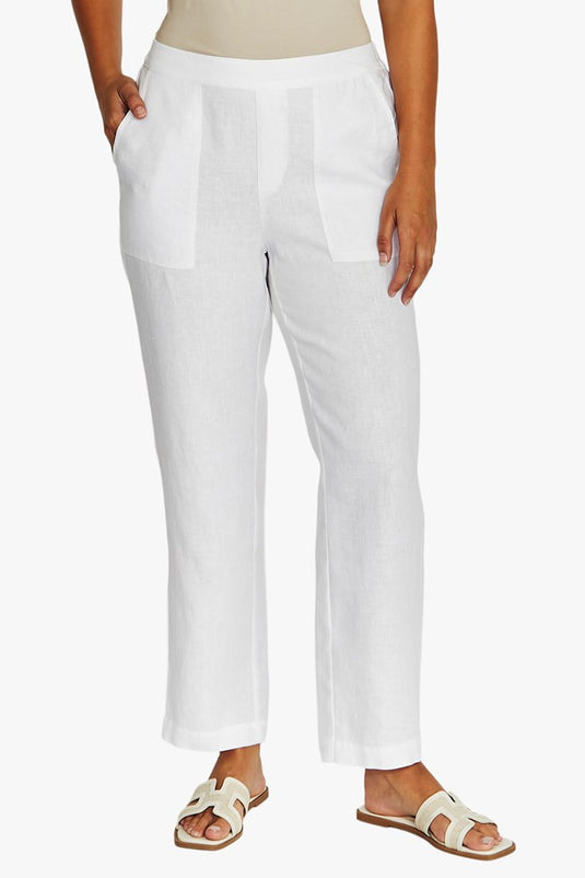 Jump Womens 7/8 Core Pants - White