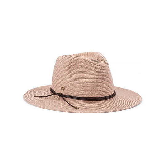 Avenel Hats Florence Crushable Braided Fedora - Blush