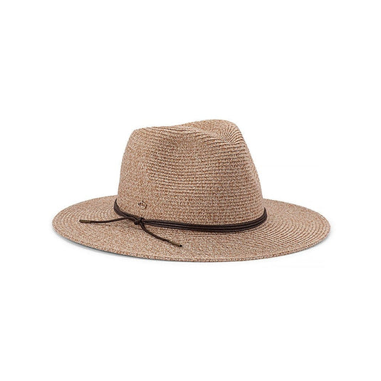 Avenel Hats Florence Crushable Braided Fedora - Cocoa