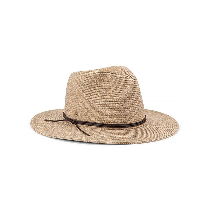 Avenel Hats Florence Crushable Braided Fedora - Oatmeal