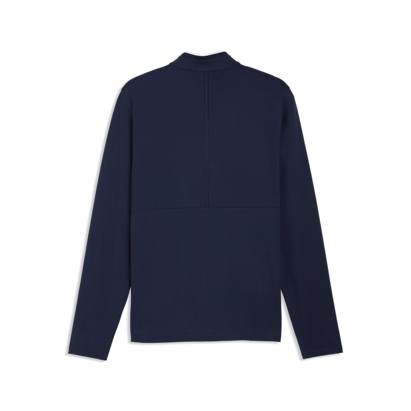 Load image into Gallery viewer, Puma Mens Cloudspun Quarter-Zip Training Jumper - Deep Navy
