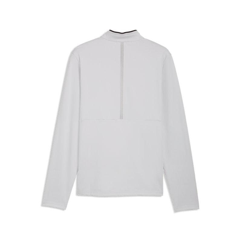 Load image into Gallery viewer, Puma Mens Cloudspun Quarter-Zip Training Jumper - Platino Gray
