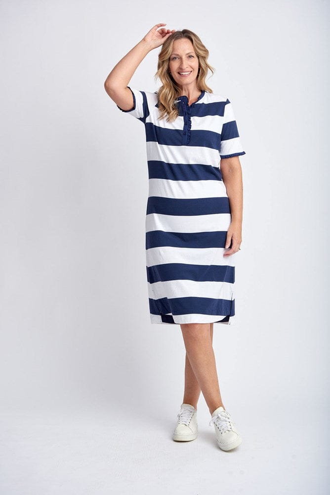 Load image into Gallery viewer, Goondiwindi Cotton Womens Stripe Dress
