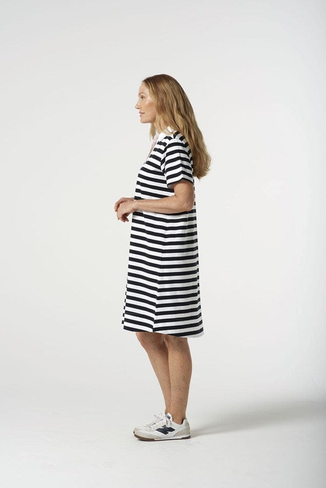 Load image into Gallery viewer, Goondiwindi Cotton Womens Polo Striped Dress
