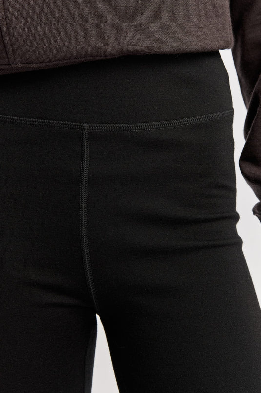 Toorallie Womens Merino Leggings - Black