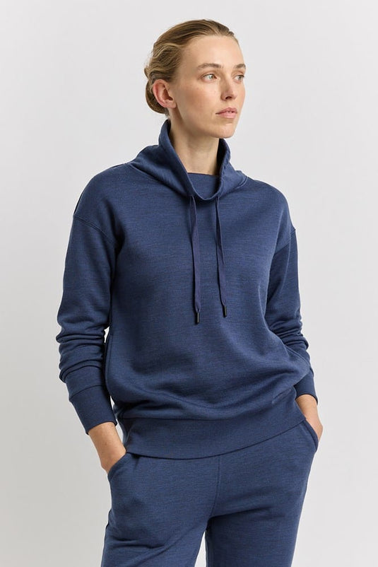 Toorallie Womens Lounge Funnel Neck - Galaxy