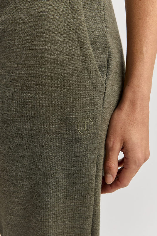 Toorallie Womens Lounge Drawstring Pant - Kale