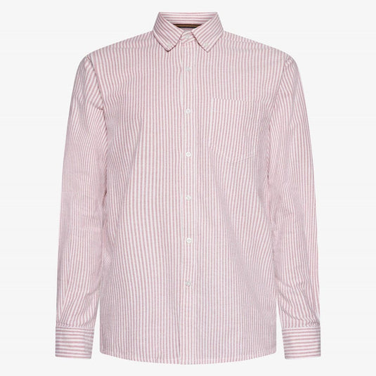 Signal Mens Scott Oxford Shirt - Dusty Red