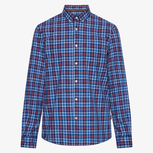 Signal Mens Gabriel Slub Check - True Blue