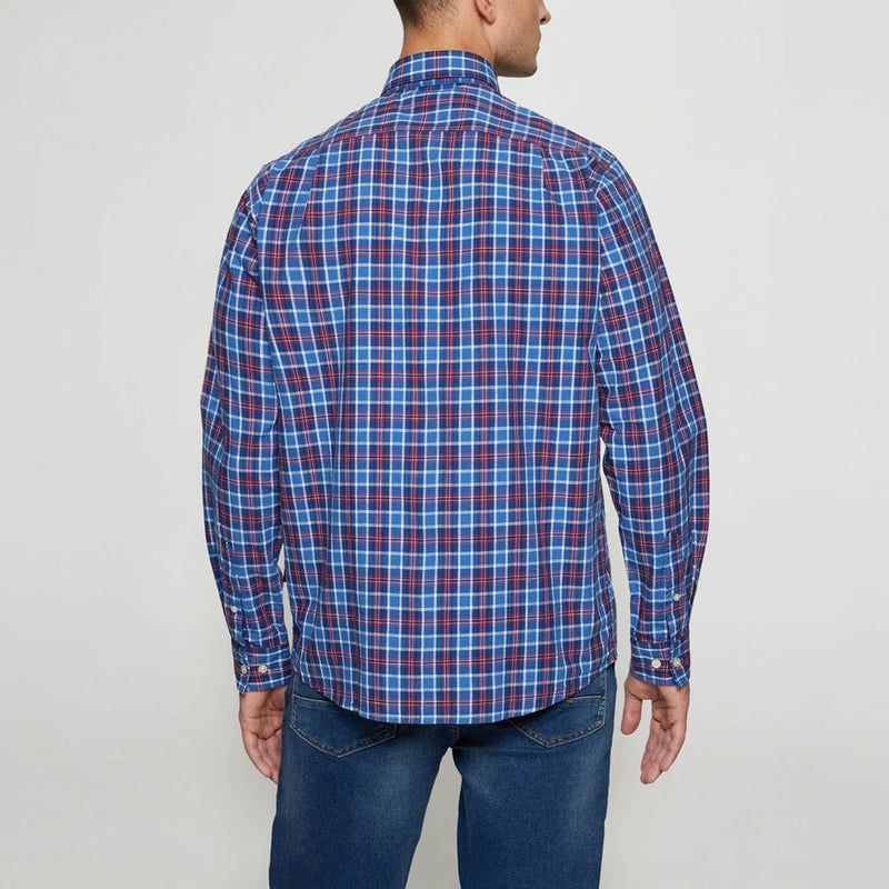 Load image into Gallery viewer, Signal Mens Gabriel Slub Check - True Blue
