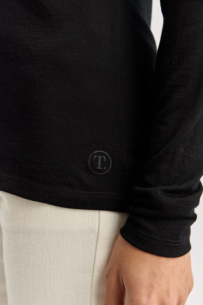 Load image into Gallery viewer, Toorallie Womens Long Sleeve Merino Tee
