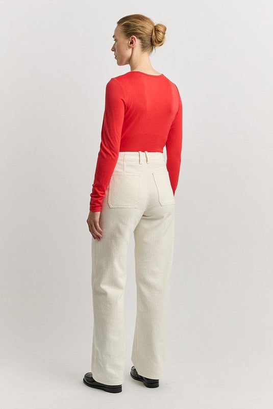 Toorallie Womens Long Sleeve Merino Tee