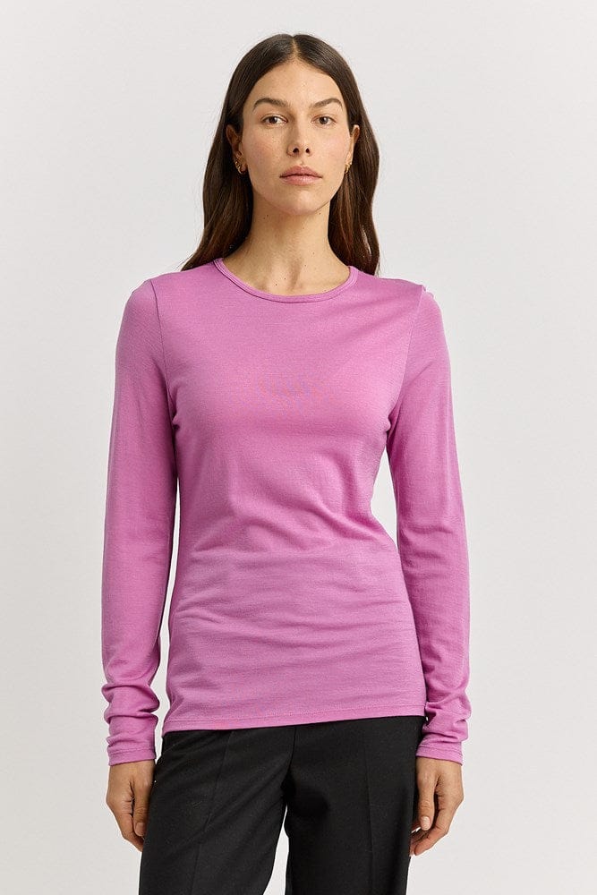 Load image into Gallery viewer, Toorallie Womens Long Sleeve Merino Tee
