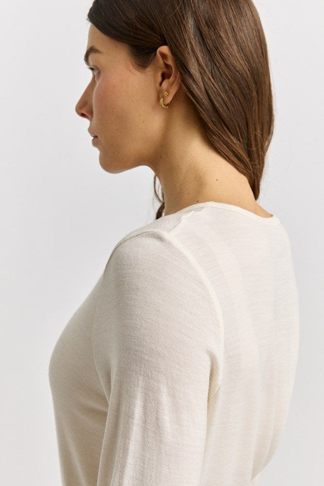 Load image into Gallery viewer, Toorallie Womens Long Sleeve Merino Tee
