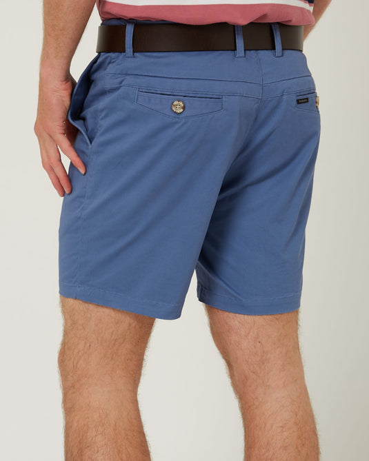 Pilbara Mens Chino Shorts - Copen Blue