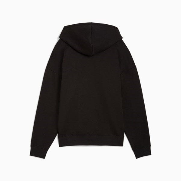 Load image into Gallery viewer, Puma Womens Essentials No. 1 Logo Comfort Full-Zip Hoodie - Black
