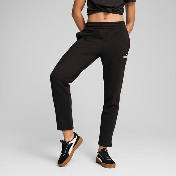 Load image into Gallery viewer, Puma Womens Essentials Small No. 1 Logo Sweatpants - Black

