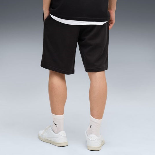 Puma Mens Essentials No. 1 Logo Men's 10" Shorts - Black