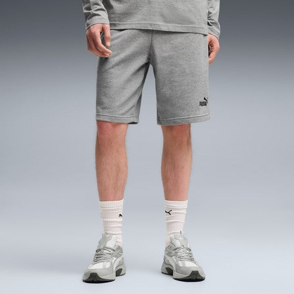 Load image into Gallery viewer, Puma Mens Essentials No. 1 Logo Men's 10" Shorts - Medium Gray Heather
