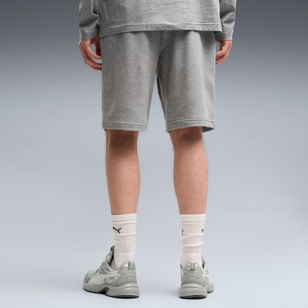 Load image into Gallery viewer, Puma Mens Essentials No. 1 Logo Men's 10" Shorts - Medium Gray Heather
