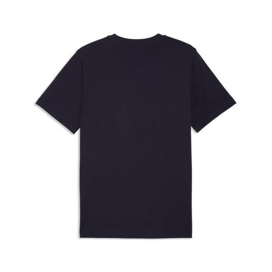 Puma Mens GRAPHICS 2 Color No. 1 Logo Tee - New Navy