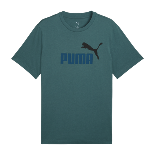 Puma Mens Essentials 2 Colour No. 1 Logo Tee - Herb Garden
