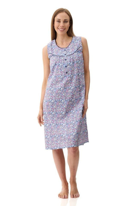 Givoni Womens Daisy Sleeveless Short Nightie