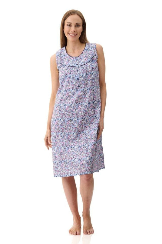 Givoni Womens Daisy Sleeveless Short Nightie